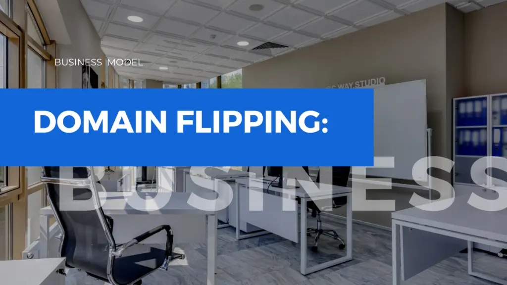 Domain flipping business model