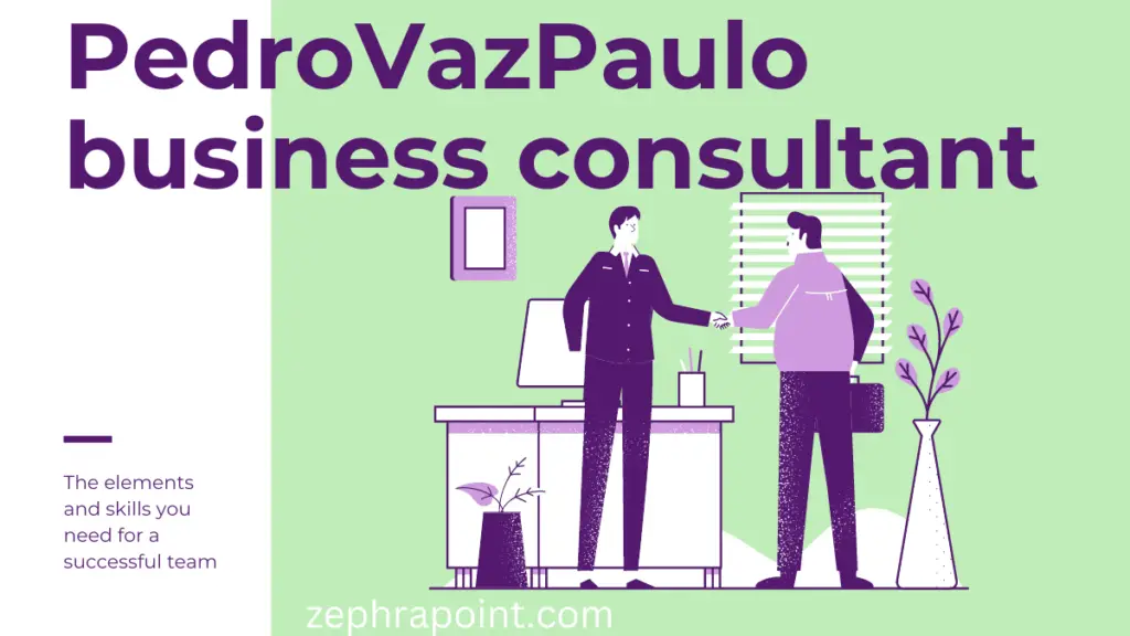 PedroVazPaulo business consultant